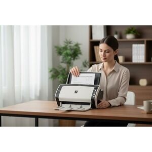Fujitsu fi-6130 Sheet-fed Scanner Professional White Good PA03540-B055